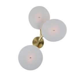 Branching Disc Design LED wall lamp 3 lights