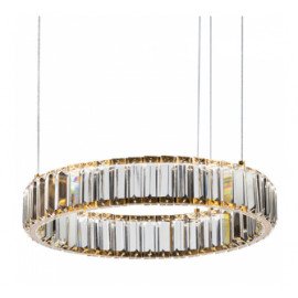 Crystal Ring LED Chandelier