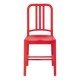Navy powder coated chair