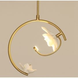 Lure pendant lamp round