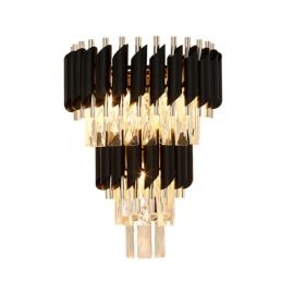 Oscuro Metal And Crystal Wall Lamp