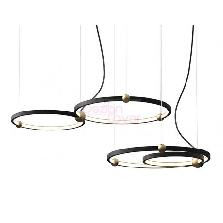 Suspension LED Ring Amadeo 2 rings
