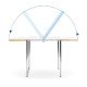 Jean Foldable Dining Table