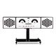 Cabinet de stockage style Radio Vintage