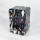 Clear Epoxy Resin Wood Twigs Stump Stool