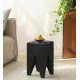 Tabouret Table d'appoint style ST04 Backenzahn Noir