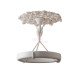 Chandelier design FLORA OTTILIA en plâtre