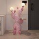 Lampadaire Cactus en Rose