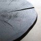 Table Basse en Bois Massif Noir Stomp