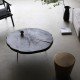 Table Basse en Bois Massif Noir Stomp