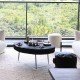 Table Basse en Bois Massif Noir Stomp