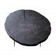 Table Basse en Bois Massif Noir Stomp