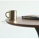Table Ronde Tulipe Plateau en bois