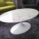 EERO SAARINEN Tulip Oval Dining Table Marble Top