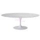 EERO SAARINEN Tulip Oval Dining Table Marble Top