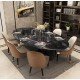 EERO SAARINEN Tulip Oval Dining Table Marble Top