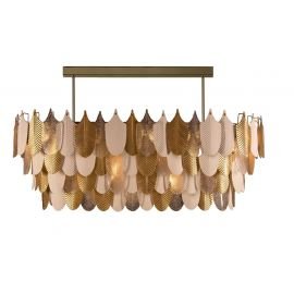 Peacock Oval Chandelier