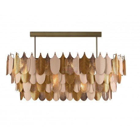 Peacock Oval Chandelier