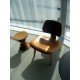 Tabouret design style Eames walnut