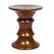 Tabouret design style Eames walnut