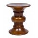 Tabouret design style Eames walnut