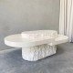 Sculptural Natural Stone Coffee Table