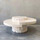 Table Basse Sculpturale en Pierre Naturelle