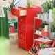 Dulton Retro Vintage style Cabinet 5 Drawers
