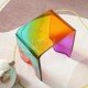 Rainbow Acrylic Side Table