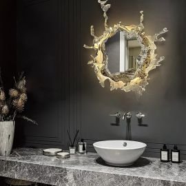 Applique design LED Miroir Water Splash