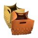 Lowo Saddle Leather Storage Basket