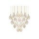 Chandelier design Bloom Petal Porcelain