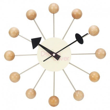 Nelson ball clock natural