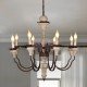 Rustic Wooden Chandelier