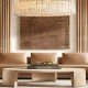 Travertine Coffee Table by John Birch