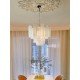 Chandelier design Vintage Murano Glass Tube