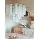 Vintage Murano Glass Tube Chandelier
