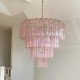 Chandelier design Vintage Murano Glass Rose