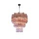 Chandelier design Vintage Murano Glass Rose