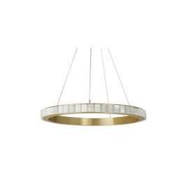 Chandelier en albâtre design Avalon 1 ring