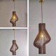 Diva pendant lamp in wood