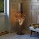 Diva floor lamp in wood