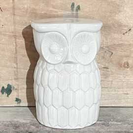Owl ceramic stool