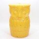 Owl ceramic stool