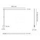 Lampe de table design Talak LED