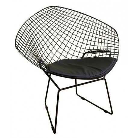 Fauteuil design Bertoia Diamond