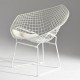 Fauteuil design Bertoia Diamond