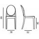 Chaise design Victoria Ghost