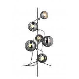 Lampadaire design mirror ball tripod