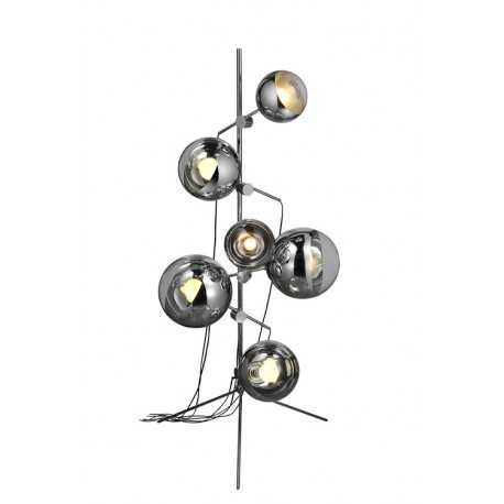 Lampadaire design mirror ball tripod